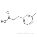 3- (3-METHYLPHENYL) ACIDO PROPIONICO CAS 3751-48-2